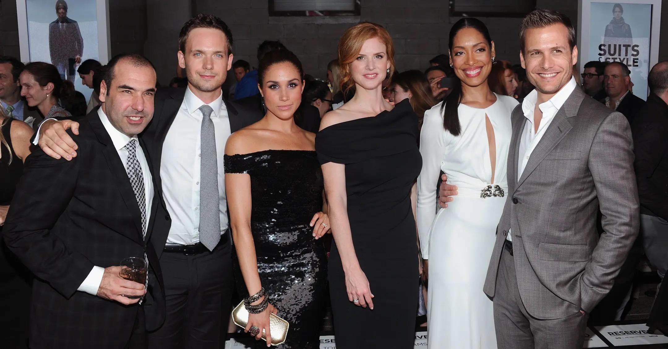 Still shot of ''Suits'' cast