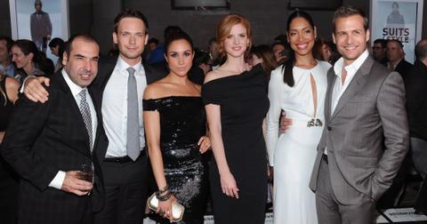 Still shot of ''Suits'' cast