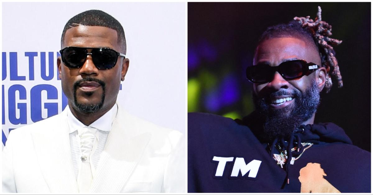 Singers Ray J and Sammie. 