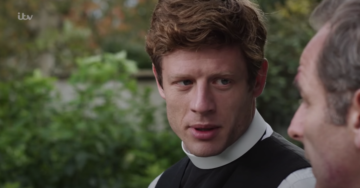 James Norton as Sidney Chambers.