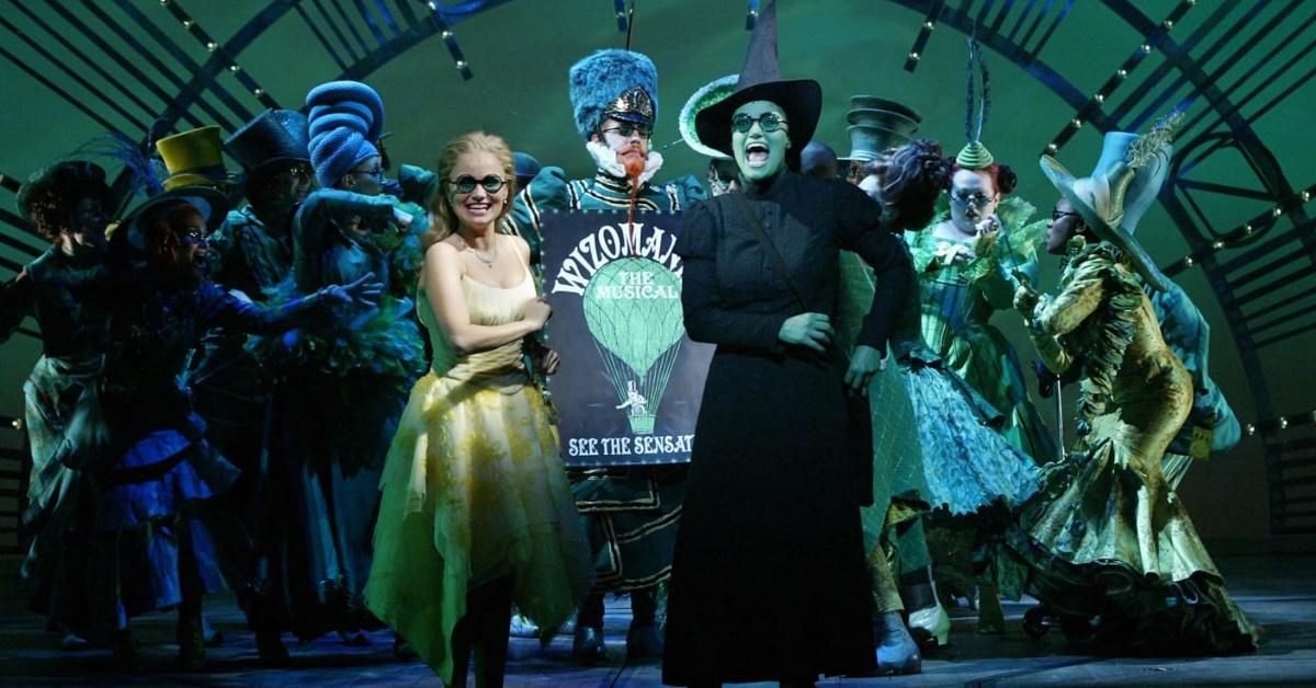 'Wicked' musical starring Kristin Chenoweth, Idina Menzel, Norbert Leo Butz.