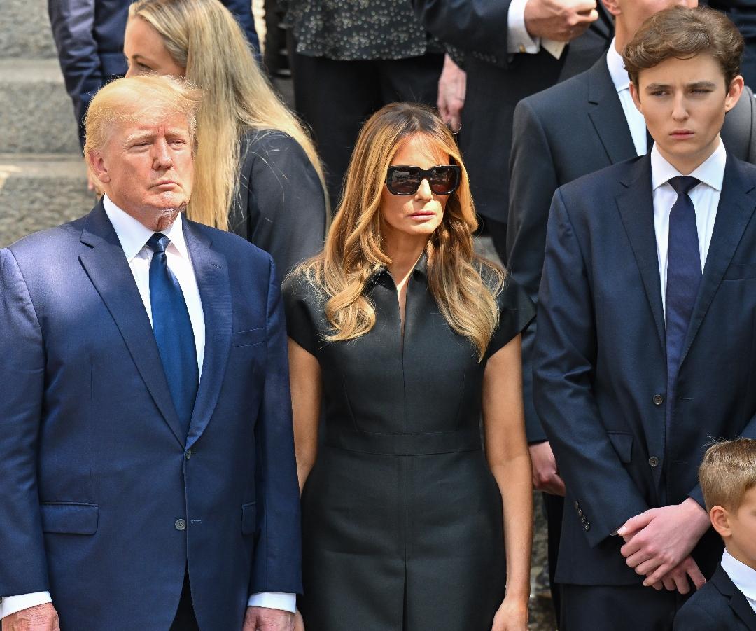 donald trump melania trump barron trump