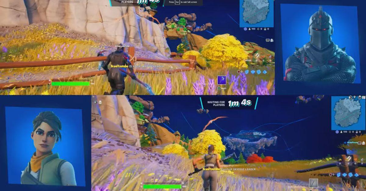 How to Do SplitScreen CoOp in Fortnite