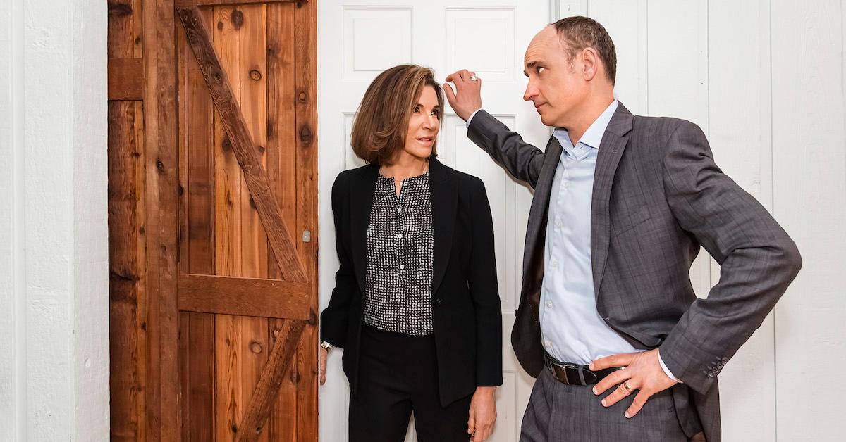 Hilary Farr and David Visentin in 'Love It or List It'