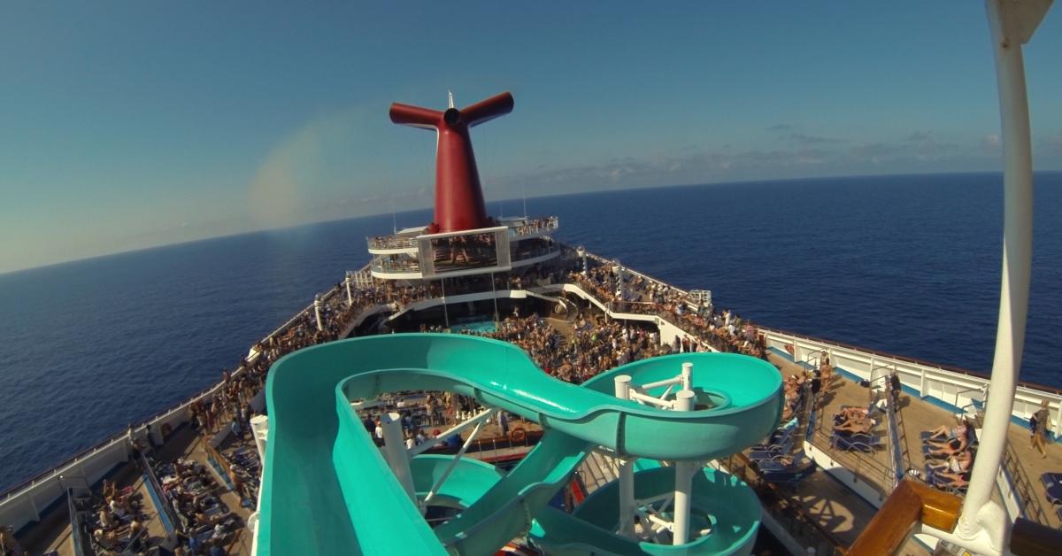 Deck of the Carnival Triumph