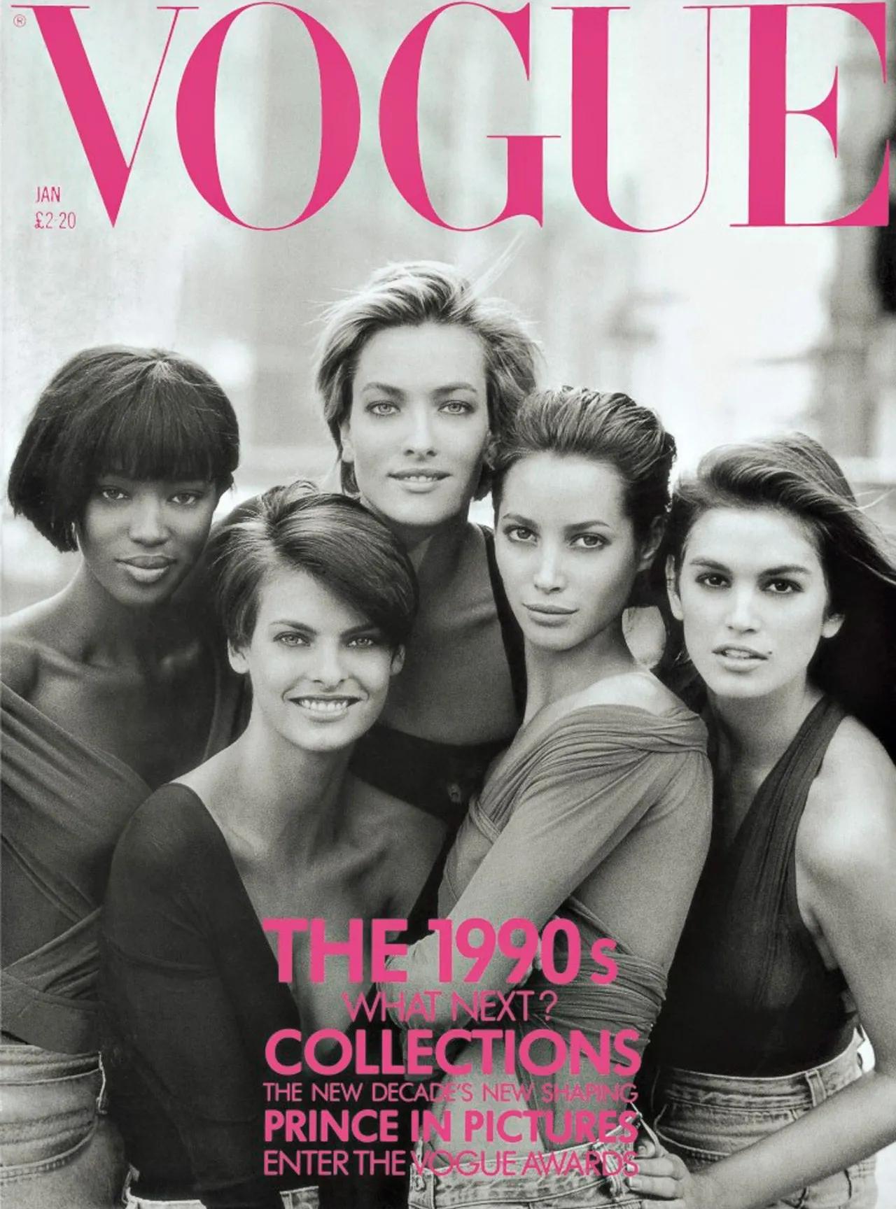 Vogue, janvier 1990