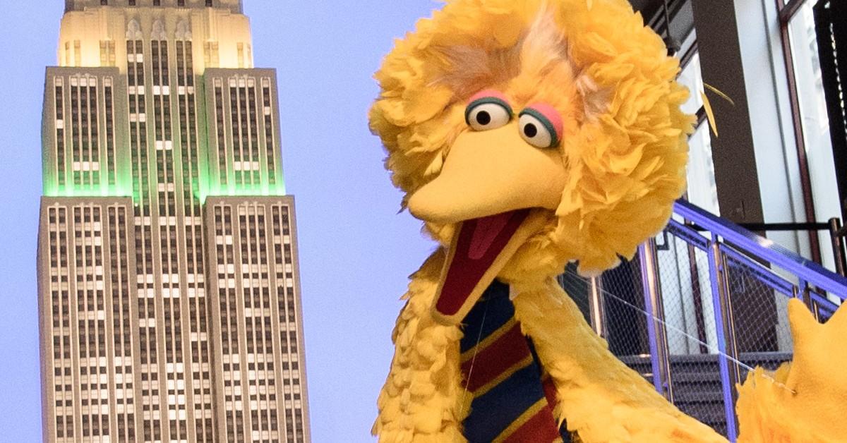 Big Bird with the Empire State Building