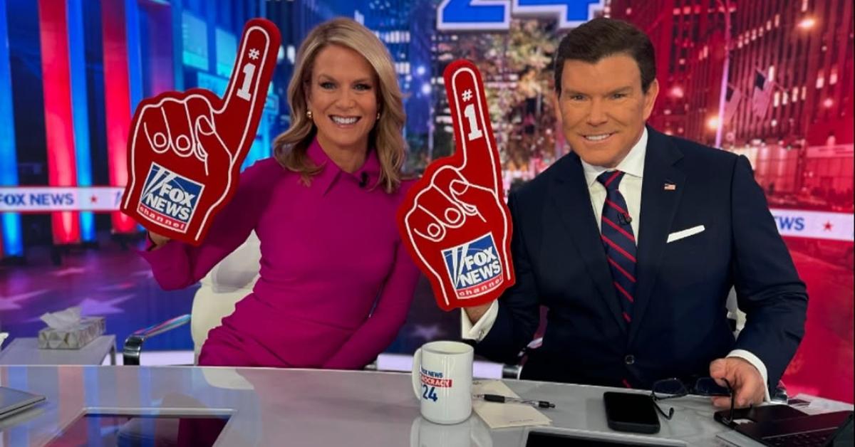 Martha MacCallum and Bret Baier on Fox News