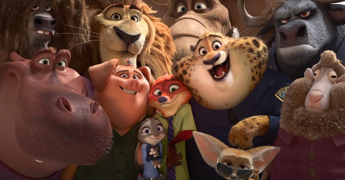 'Zootopia' characters smiling.