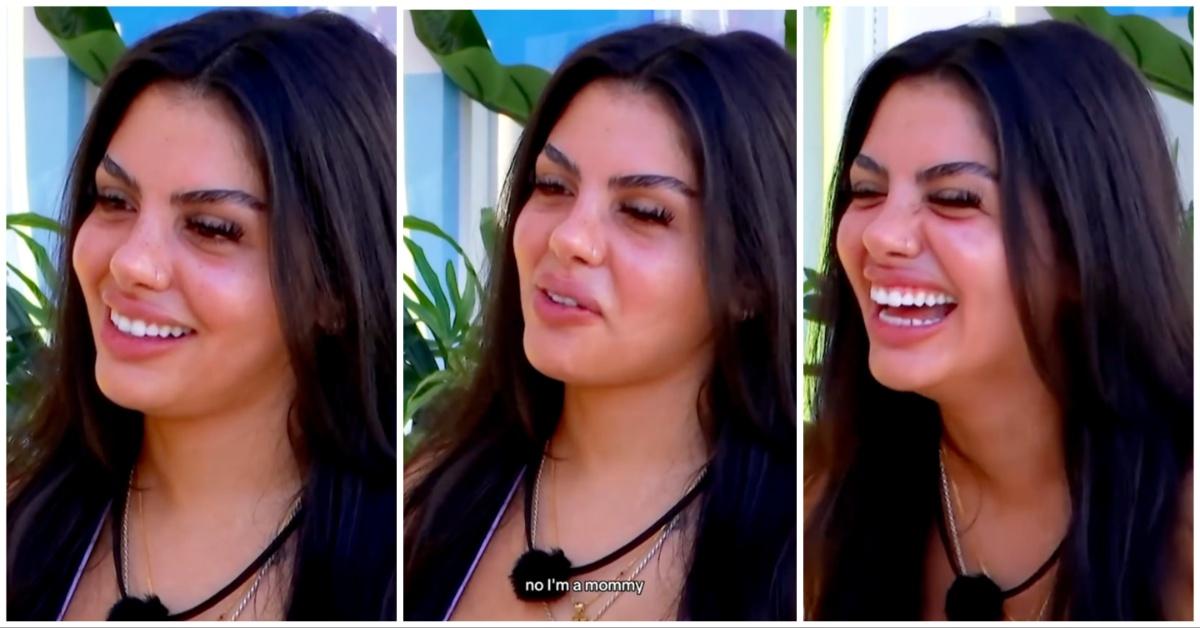 Huda Mustafa on "Love Island USA."