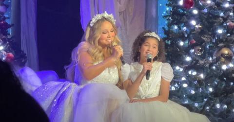 Mariah Carey and daughter Monroe