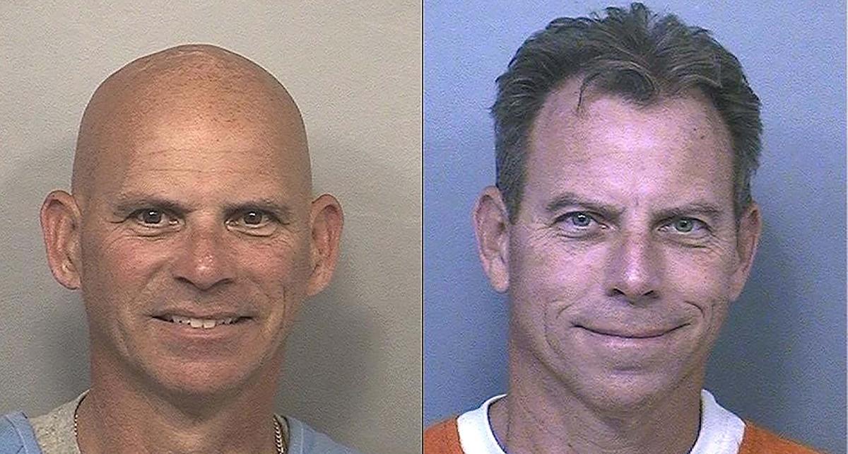 lyle and Erik Menendez in their updated mugshots