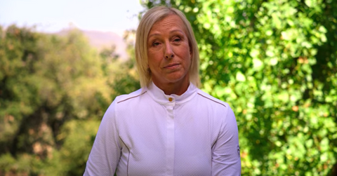 martina navratilova the politician