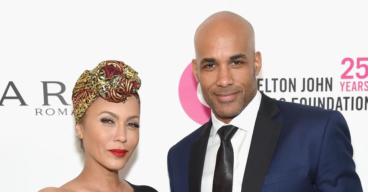 Love this photo of Boris Kodjoe and Nicole Ari Parker with