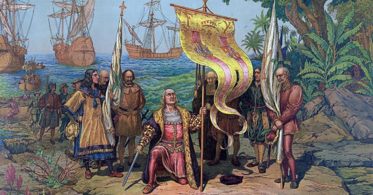 Columbus Taking Possession