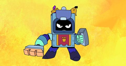 Ash as he appears in an official animation for 'Brawl Stars'