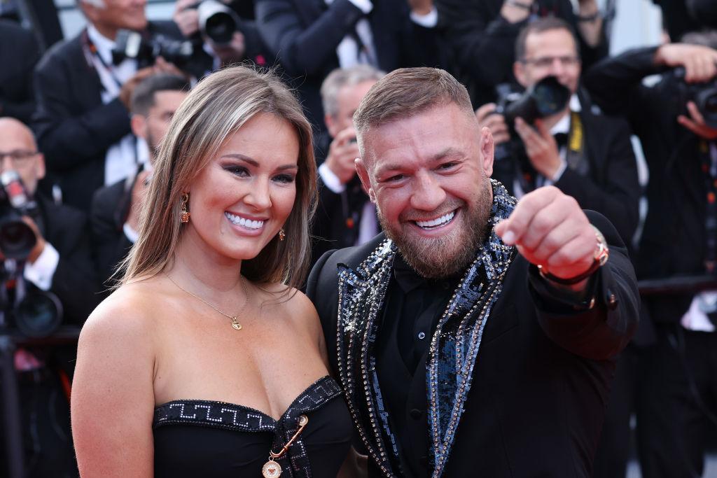 Dee Devlin and Conor McGregor attend event