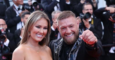 Dee Devlin and Conor McGregor attend event