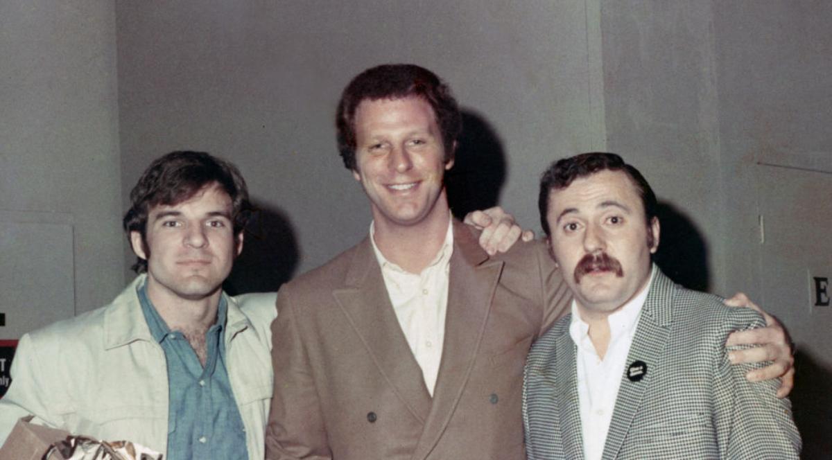 Steve Martin, Bob Einstein, and Allan Blye on 'The Smothers Brothers Comedy Hour'