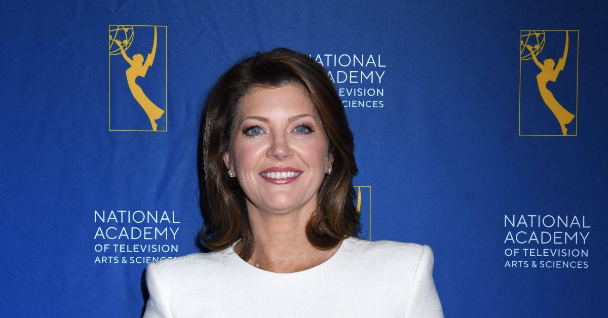 Norah O'Donnell at the 2023 News Emmys. 