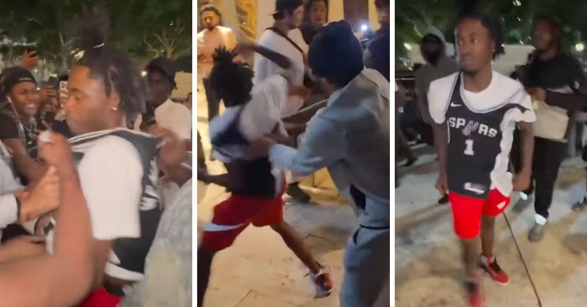 New York Knicks Fans Attack Spurs Fans in a Series of Post-Game Brawls