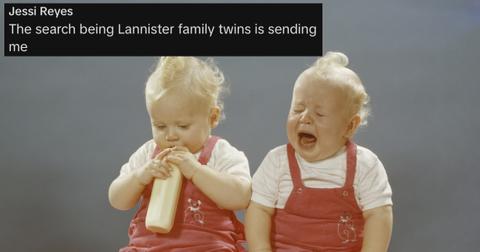 Comments under married twin hoax on TikTok over photograph of twin babies