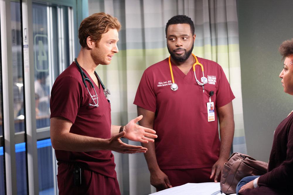 Dr. Dylan Scott on 'Chicago Med'