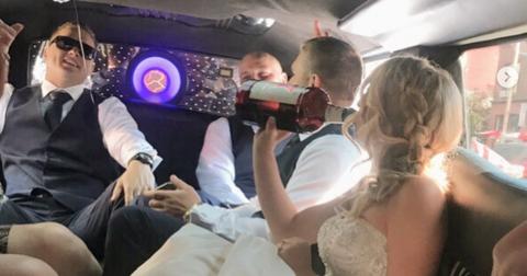 Mandy Hansen wedding day