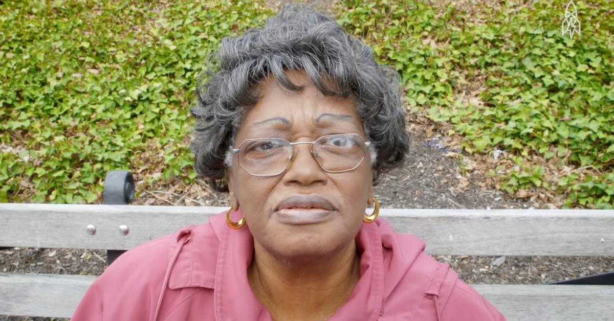 Claudette Colvin being interviewed