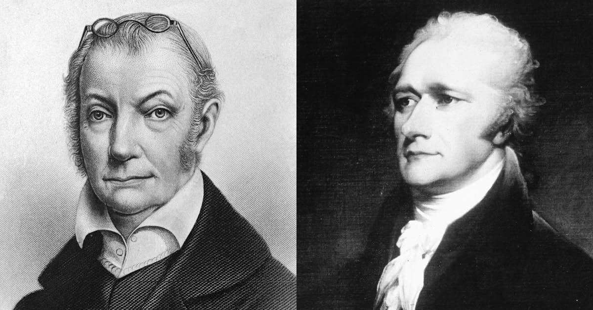 What happened between burr best sale and hamilton