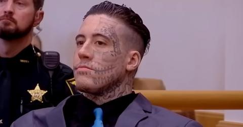 Wade Wilson in court during his trial