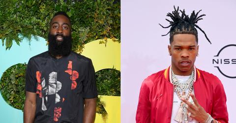 James Harden and Lil Baby