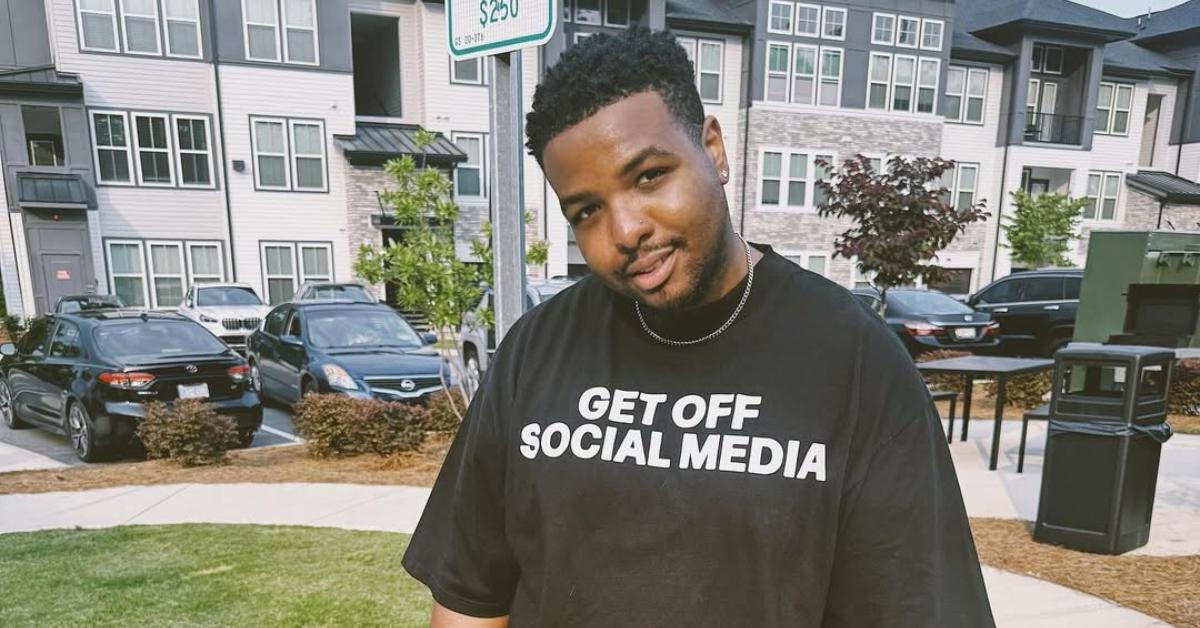 Malik Taylor posing on Instagram