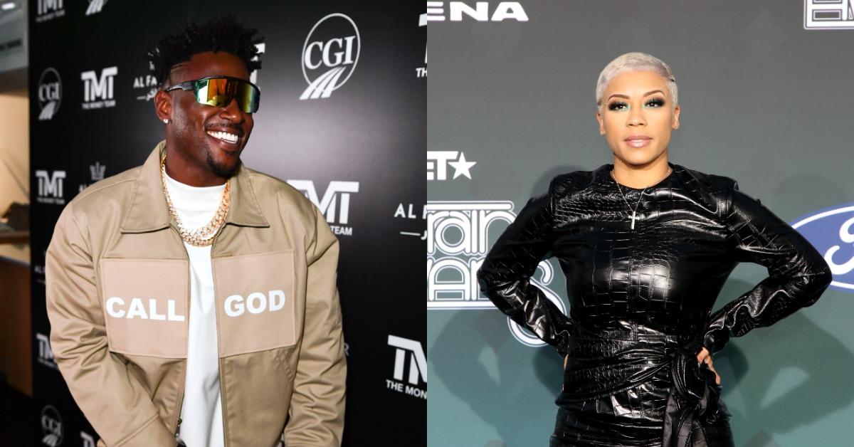 Antonio Browns Fiancee Chelsie Kyriss Encourages Keyshia Cole to Beat Him  Up  BlackSportsOnline