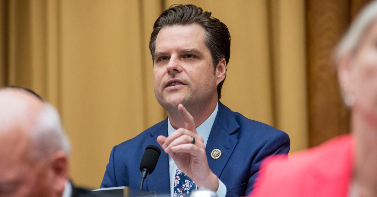 Matt Gaetz in July 2023.