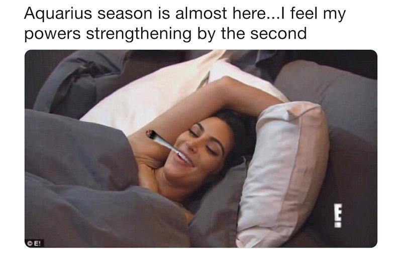 aquarius season memes