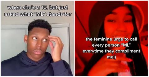 tiktok users talking about ml