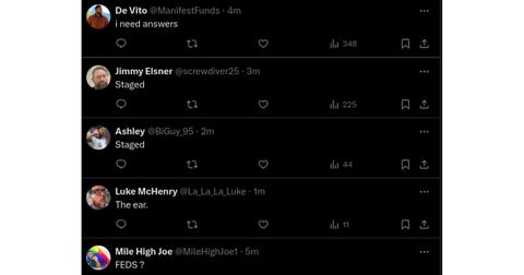 replies trump shooting