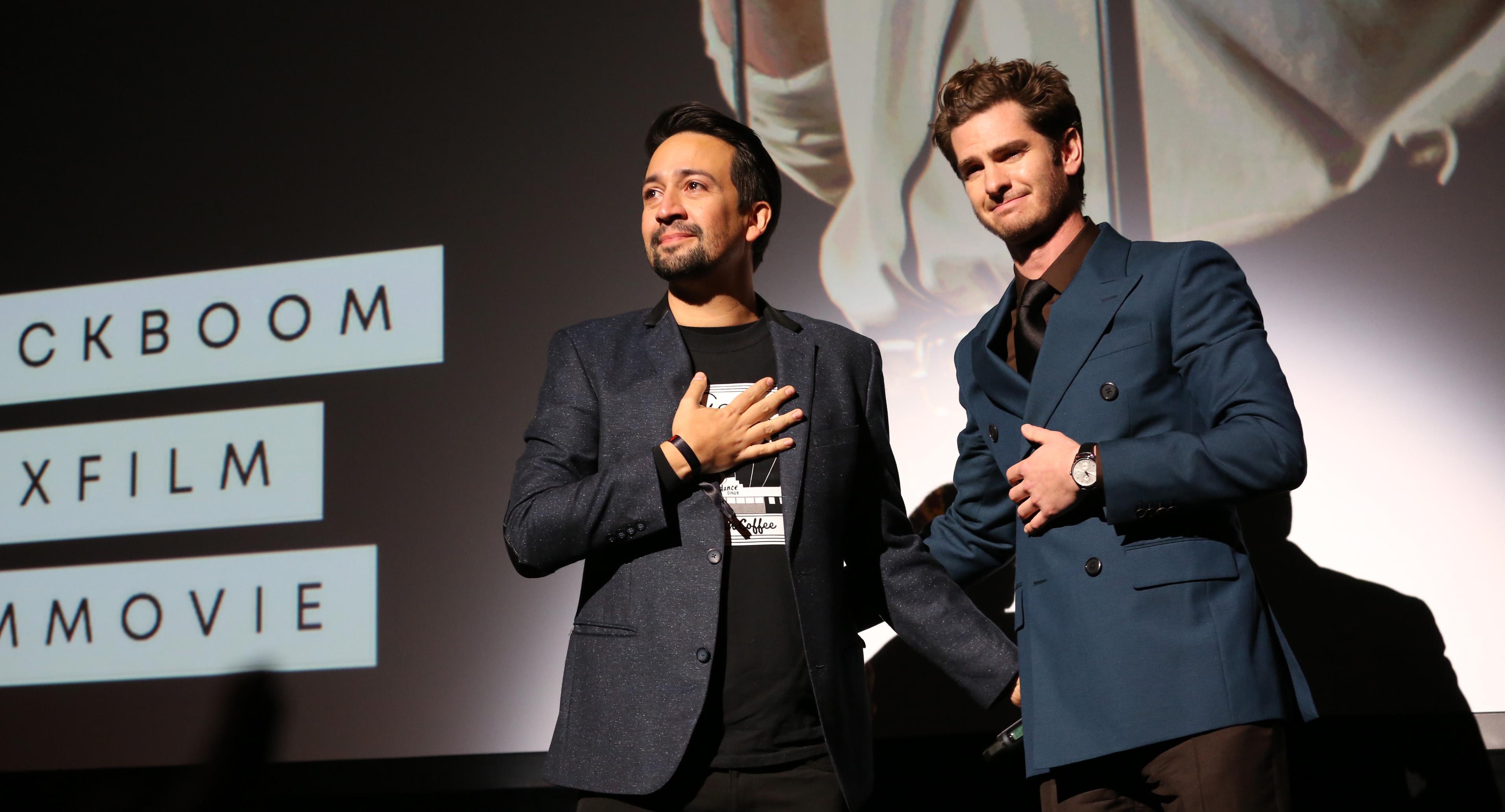 'Tick, Tick... Boom!' & Lin-Manuel Miranda & Andrew Garfield