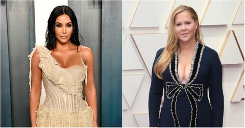 Kim Kardashisn and Amy Schumer