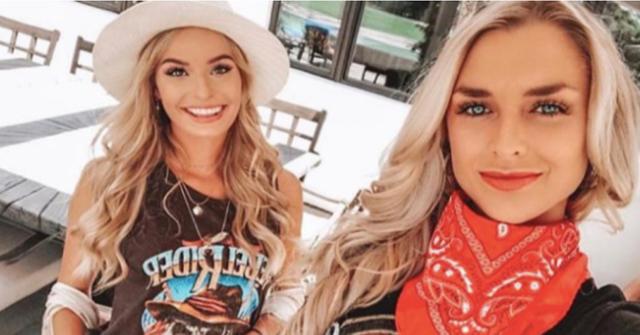 Kelsey and Juliette hanging out with each.