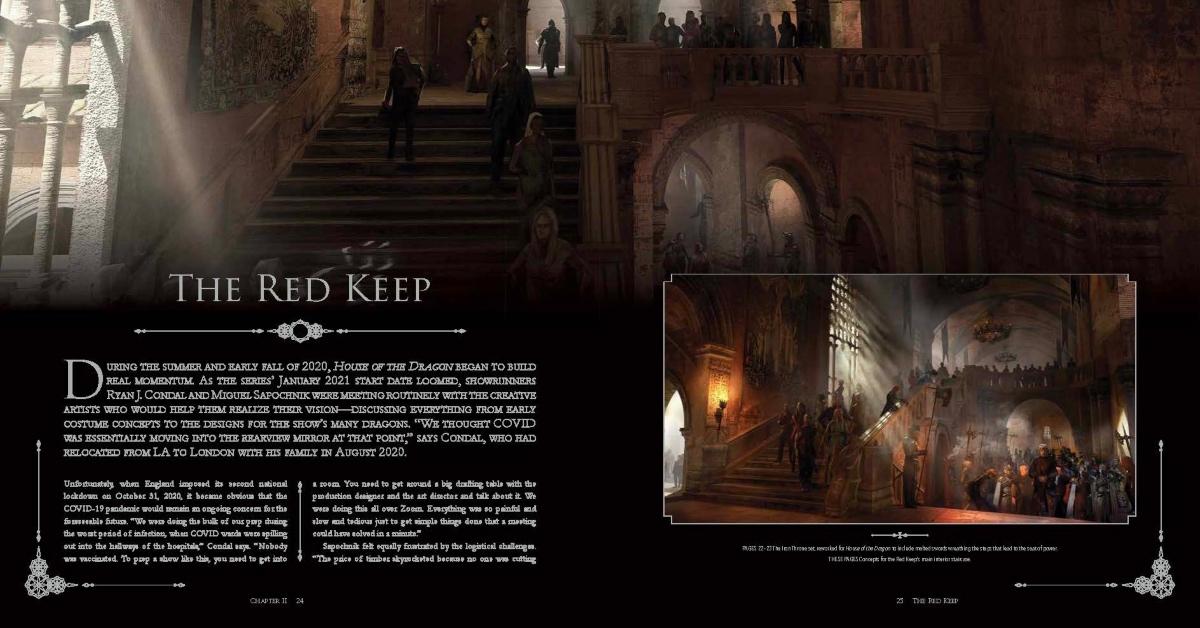 Page 24, 'House of the Dragon: Inside the Creation of a Targaryen Dynasty'
