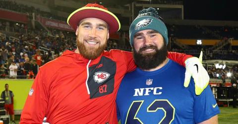 Travis Kelce and Jason Kelce