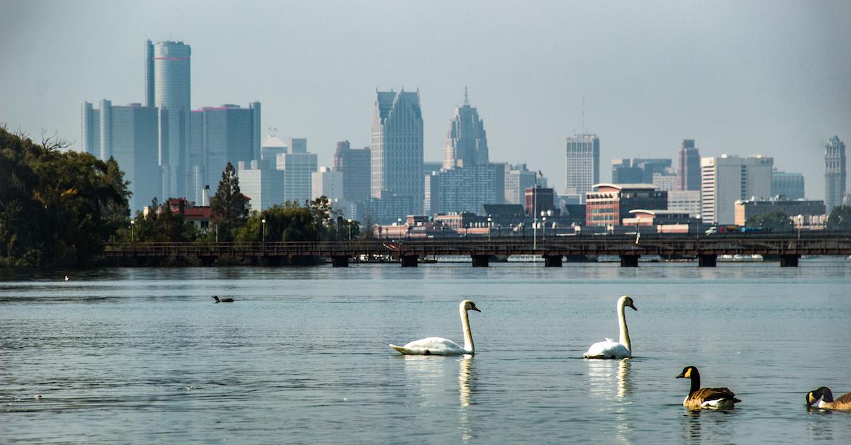 Detroit, Michigan skyline