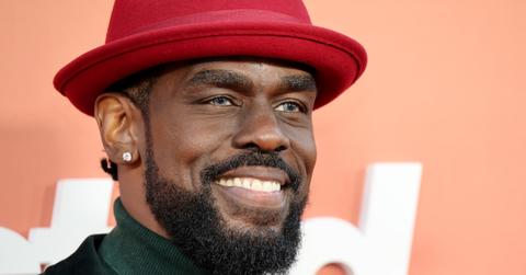 Actor Mustafa Shakir on the red carpet