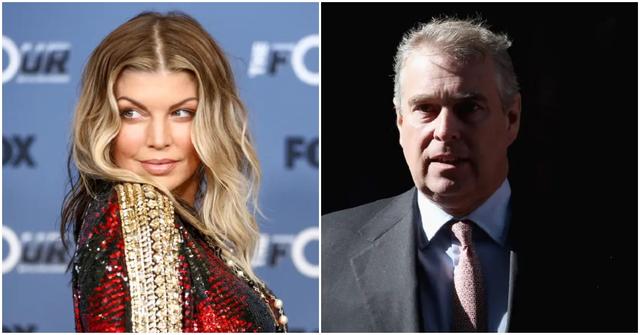 Prince Andrew and the singer Fergie