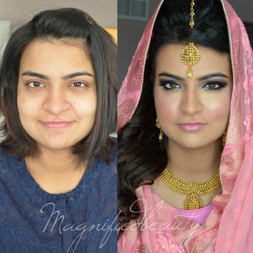 bride makeup