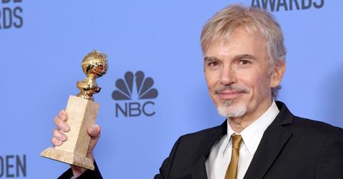 Billy Bob Thornton looking sad while he poses for the press at the 64th Annual Golden Globe Awards.