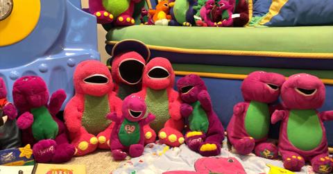 Barney stuffed animals