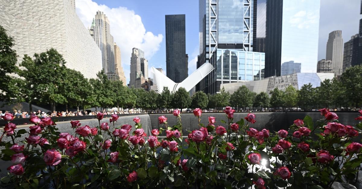 Family members of 9 /11 victims and people tribute their loved ones on the 22nd anniversary of September 11.